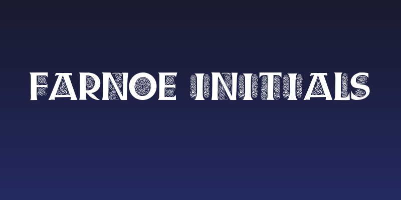 Farnoe Initials Social Header