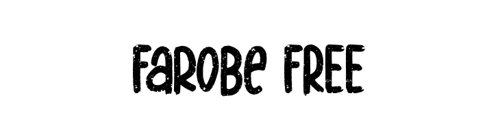 Farobe FREE  免费字体下载
