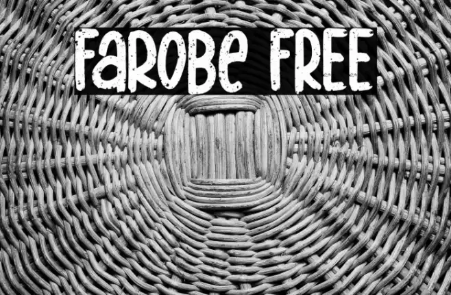 Farobe FREE Font examples
