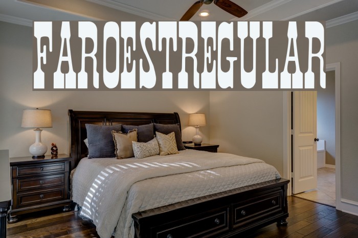 Faroest-Regular Font examples