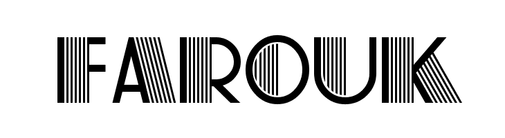 Farouk  Frei Schriftart Herunterladen