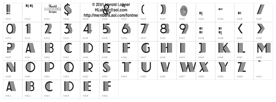 Farouk Character Map
