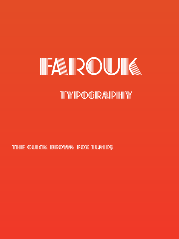 Farouk Poster