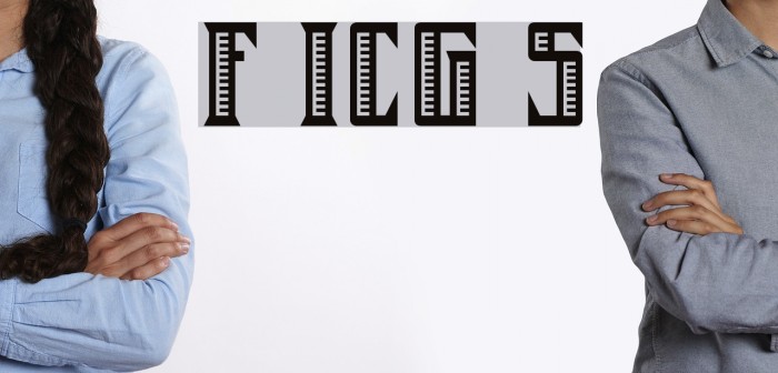 Farrier ICG Shaded Font examples