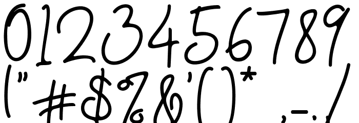 Farrina Font OTHER CHARS