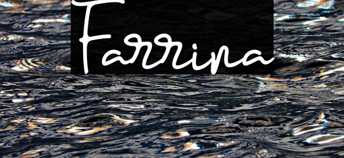 Farrina Font examples