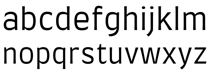 Farro Light Font LOWERCASE