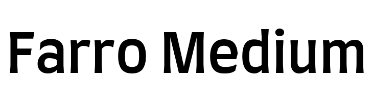Farro Medium لخطوط تنزيل