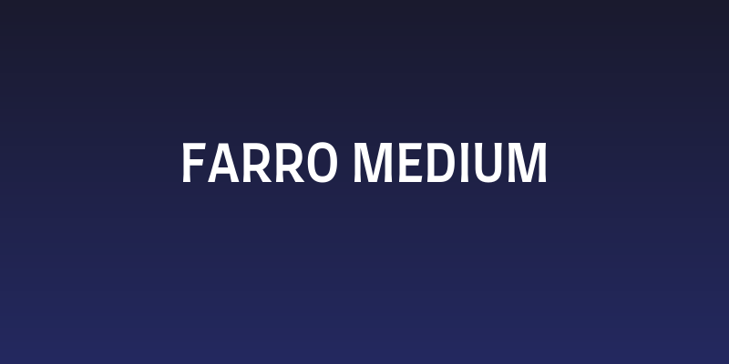 Farro Medium Social Header