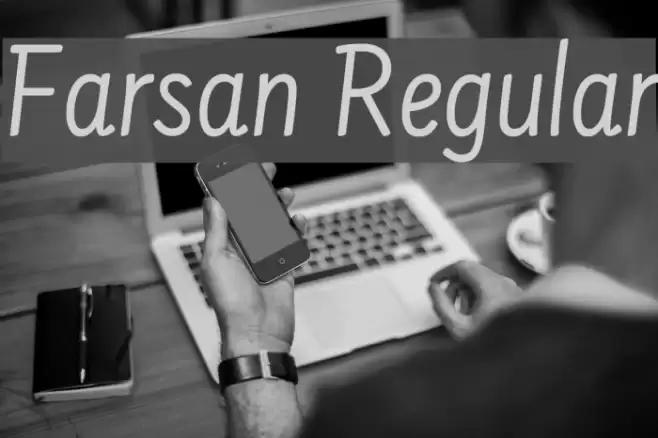 Farsan Regular Font examples