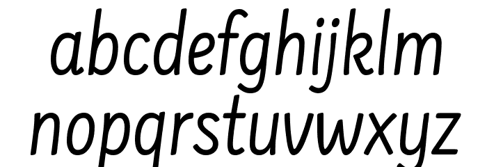 Farsan Regular Font LOWERCASE