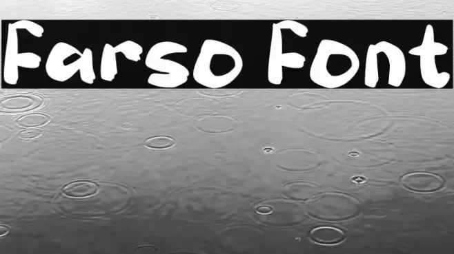 Farso Font examples