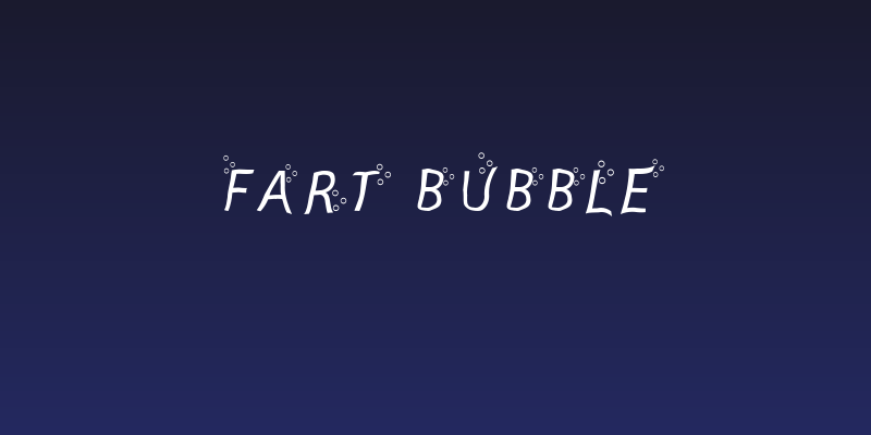 Fart Bubble Social Header