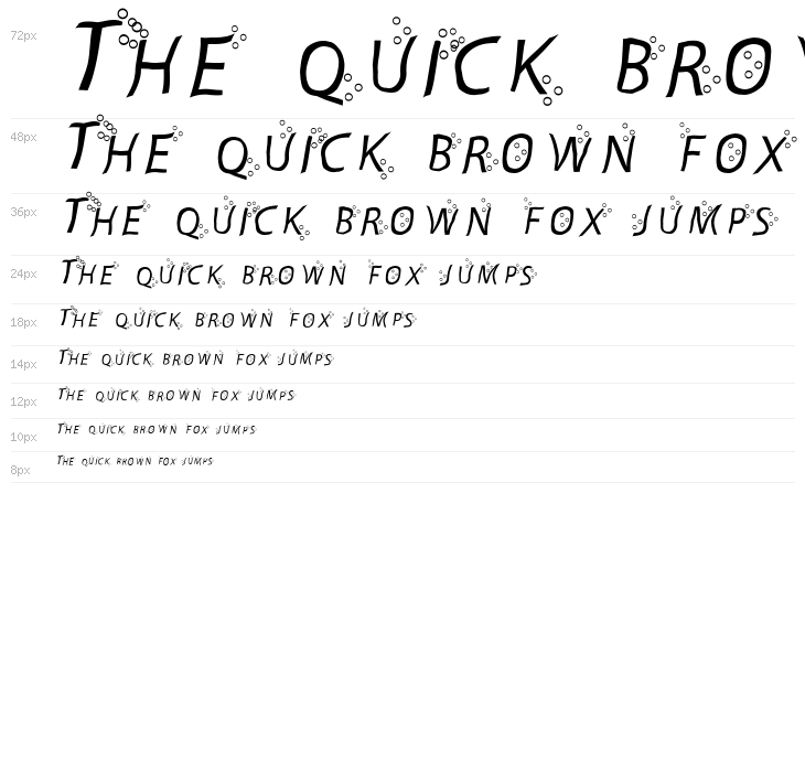 Fart Bubble Waterfall