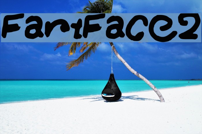 FartFace2 Font examples