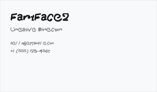 FartFace2 Business Card
