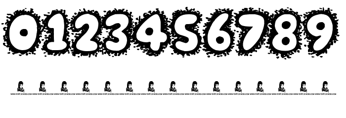 Farty Breath Font OTHER CHARS