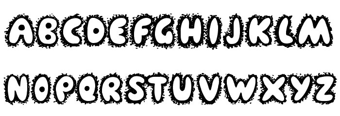 Farty Breath Font LOWERCASE