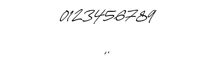 Farwell Font OTHER CHARS