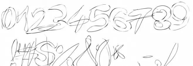 FasType フォント その他の文字