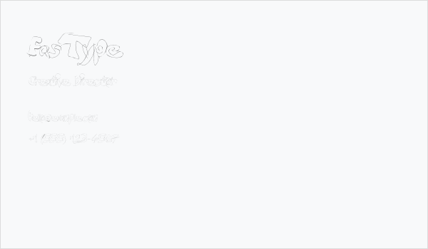 FasType Business Card