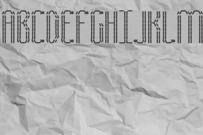 Fascii BRK Font examples