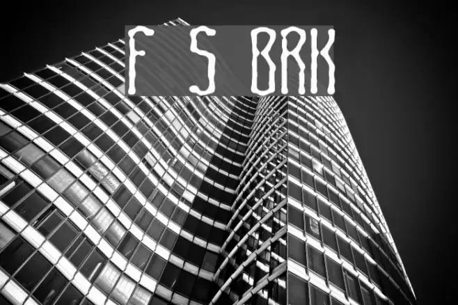 Fascii Smudge BRK Fuentes examples