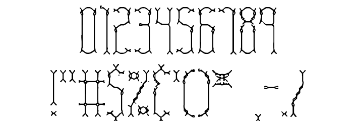 Fascii Twigs BRK Font OTHER CHARS