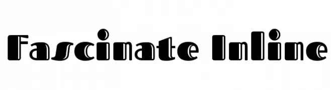 Fascinate Inline  नि: शुल्क फ़ॉन्ट्स डाउनलोड