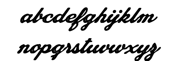 Fascinate Personal Use Regular Font LOWERCASE