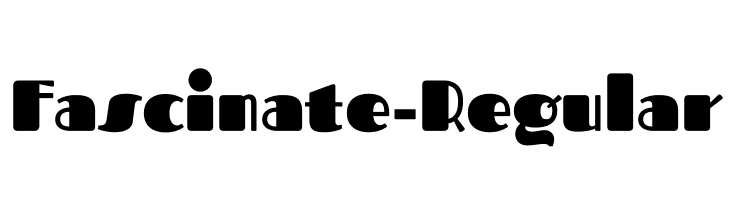 Fascinate-Regular Font