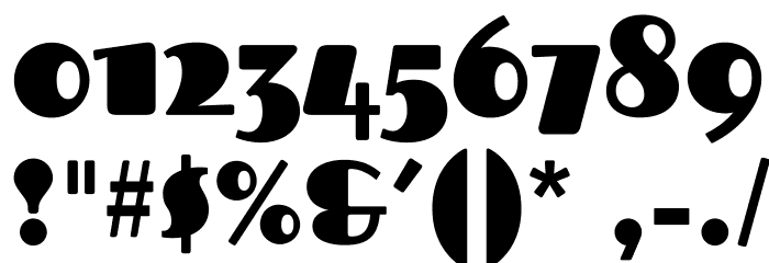 Fascinate-Regular Font OTHER CHARS