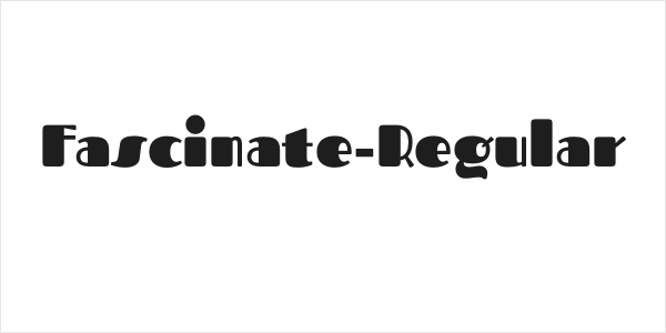 Fascinate-Regular Logo