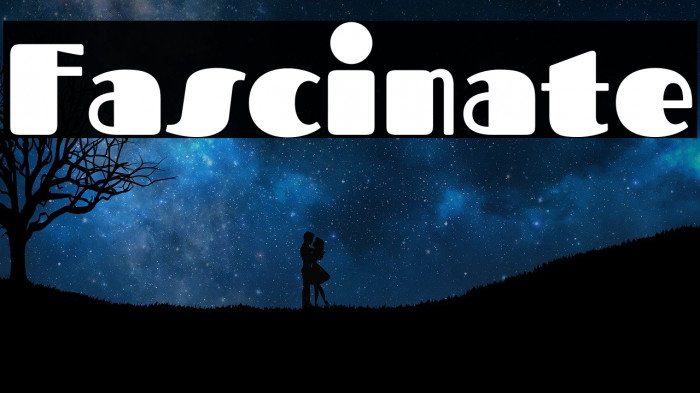 Fascinate Font examples
