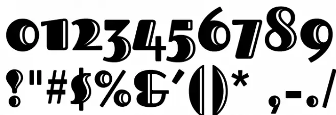 FascinateInline-Regular Font OTHER CHARS