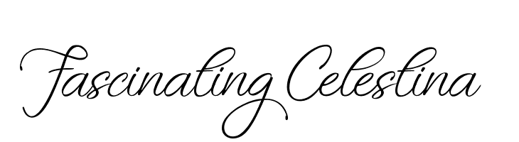 Fascinating Celestina Font