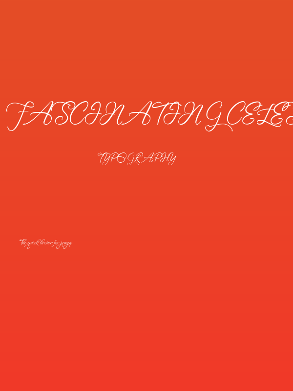 Fascinating Celestina Poster