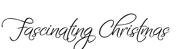 Fascinating Christmas Font