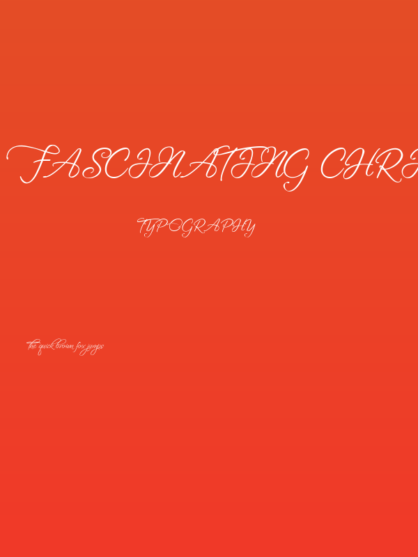 Fascinating Christmas Poster