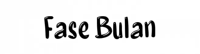 Fase Bulan  Descarca Fonturi Gratis