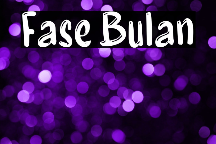 Fase Bulan Example 3
