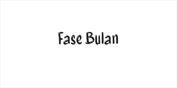 Fase Bulan Logo