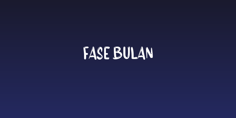 Fase Bulan Social Header