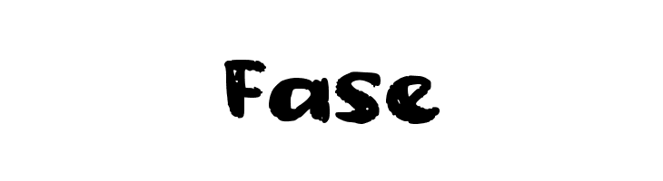 Fase  font caratteri gratis
