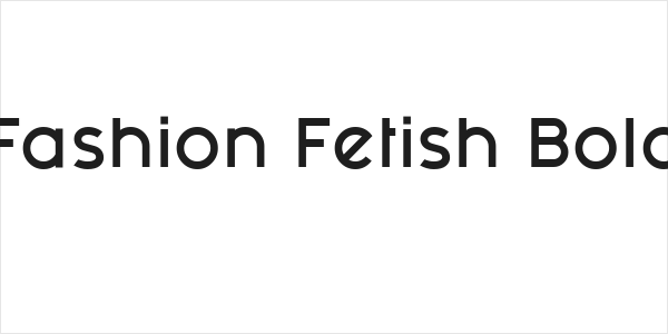 Fashion Fetish Bold Logo
