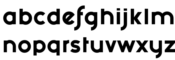 Fashion Fetish Heavy Font LOWERCASE
