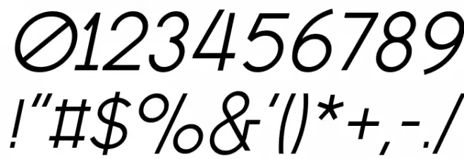 Fashion Fetish Italic Font OTHER CHARS