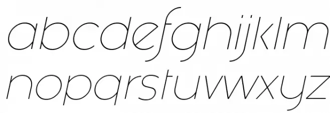 Fashion Fetish Light Italic फ़ॉन्ट लोअरकेस