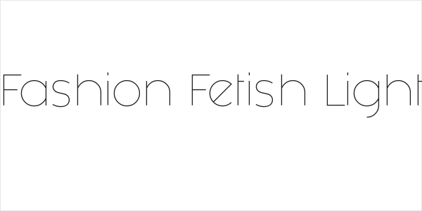 Fashion Fetish Light Logo