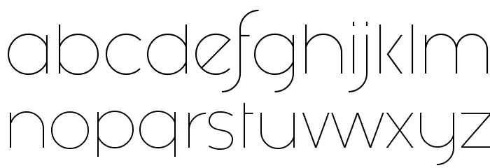Fashion Fetish Light Font LOWERCASE